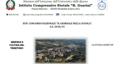 Istituto Comprensivo Statale “R. Guarini”- Concorso nazionale “ Il giornale nella scuola” XVII Edizione.